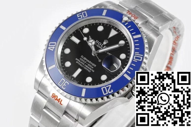 Rolex ROF M126619LB-0003 Dial Stretchable Submariner Factory 41MM Black 1225 0805